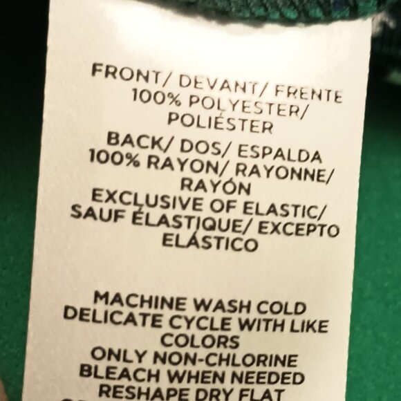 Loft Size XL Blue and Green Top (NWT) - Picture 10 of 12